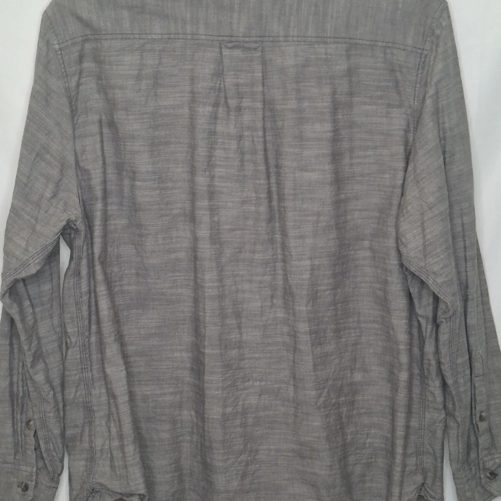 The North Face Chambray Button Front Shirt Size XXL